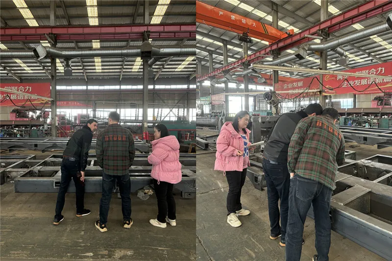 Khách hàng của chúng tôi đã đến trụ sở Sơn Đông của chúng tôi và có một cuộc đàm phán chi tiết trực tiếp với đội ngũ chuyên nghiệp