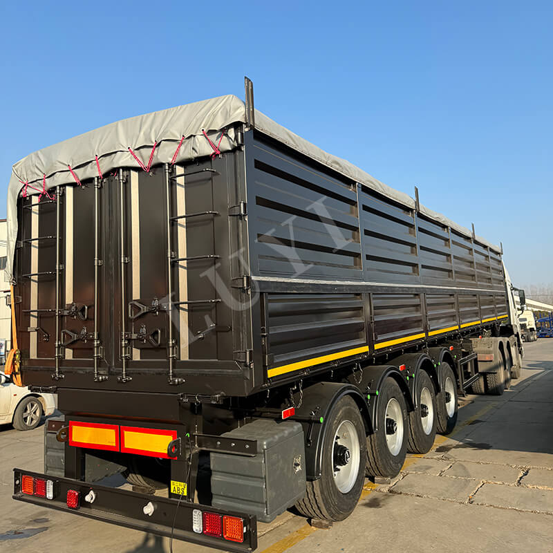 Đáp ứng chính xác nhu cầu: Sơ mi rơ moóc 4 trục 80 tấn Luyi hướng tới Guyana