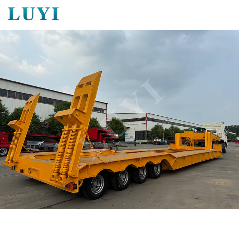 Nghiên cứu điển hình: Rơ-moóc sàn thấp 4 trục tùy chỉnh dành cho thị trường Botswana