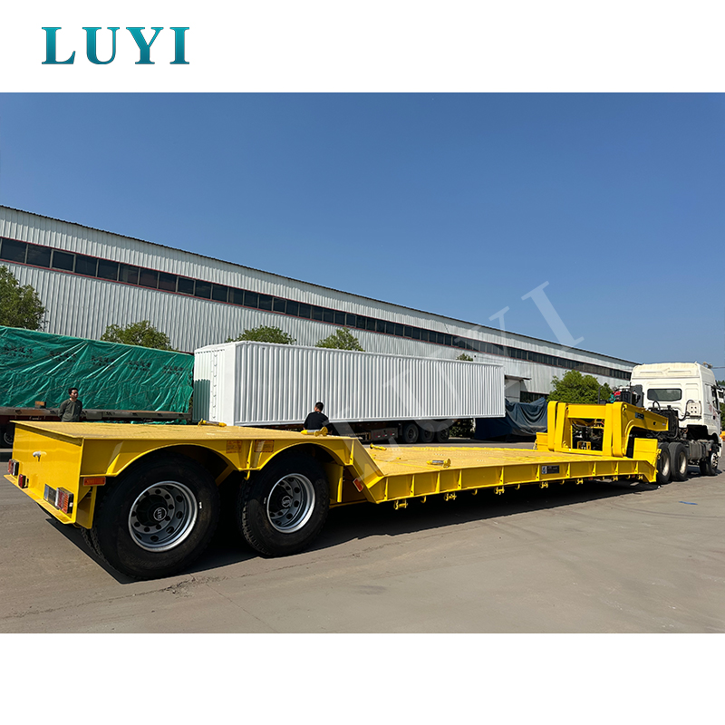 Hướng dẫn mua rơ-moóc cổ ngỗng có thể tháo rời 2 trục để vận chuyển thiết bị nặng