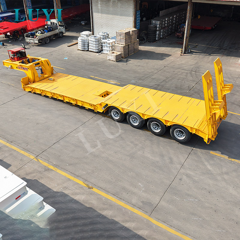Hướng dẫn mua rơ-moóc cổ ngỗng có thể tháo rời 4 trục để vận chuyển thiết bị hạng nặng và hàng hóa quá khổ
