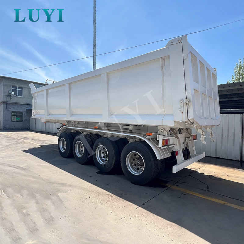 Trailer bán tải tự đổ 4 trục phía sau: Ứng dụng, thông số kỹ thuật và hướng dẫn mua để vận chuyển vật liệu rời