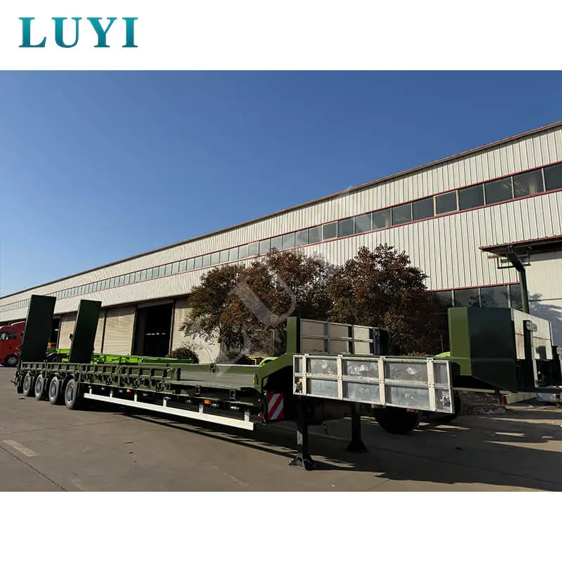 Khoảng sáng gầm xe sơ mi rơ moóc sàn thấp tiêu chuẩn là bao nhiêu