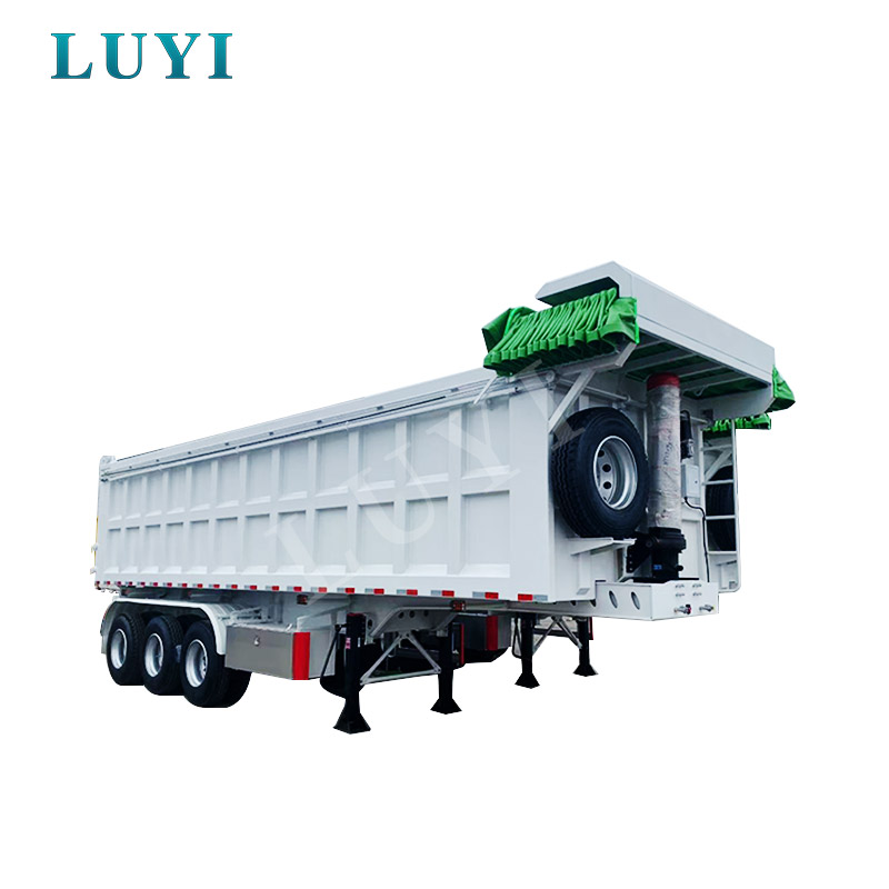 Sơ mi rơ moóc đổ 3 trục 100 tấn