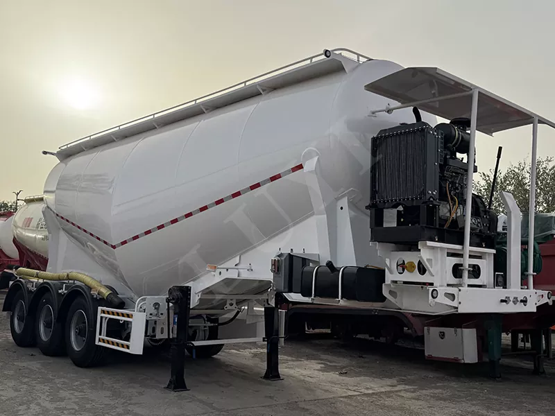 3 Axle 35 Tàu chở xi măng khối