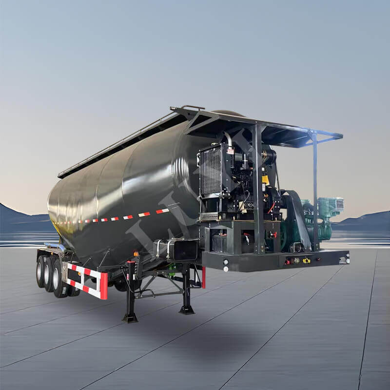 Sơ mi rơ moóc bồn xi măng 3 trục 35 mét khối