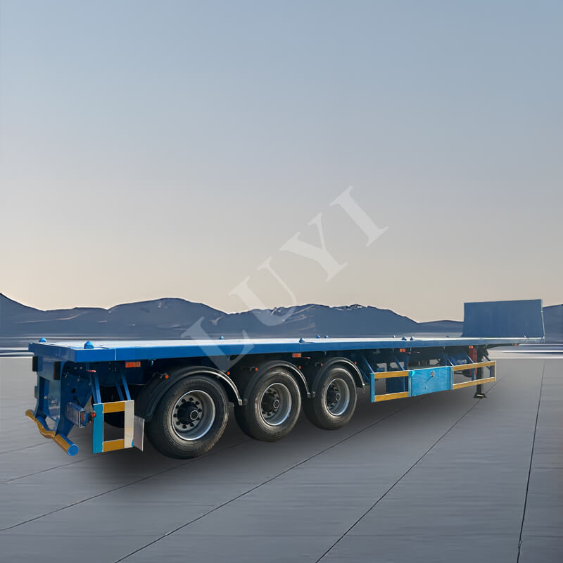 Sơ mi rơ moóc sàn phẳng 3 trục 40 tấn Sơ mi rơ moóc sàn phẳng 3 trục 40 tấn