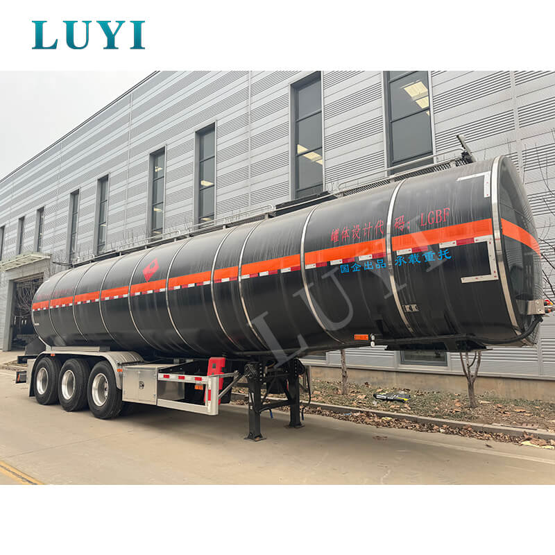 Trailer bán thùng chứa chất lỏng 3 trục 41.000 lít Trailer bán thùng chứa chất lỏng 3 trục 41.000 lít