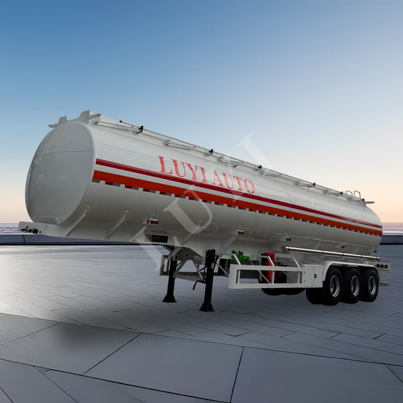 Sơ mi rơ moóc thùng dầu thép carbon 45.000 lít 3 trục