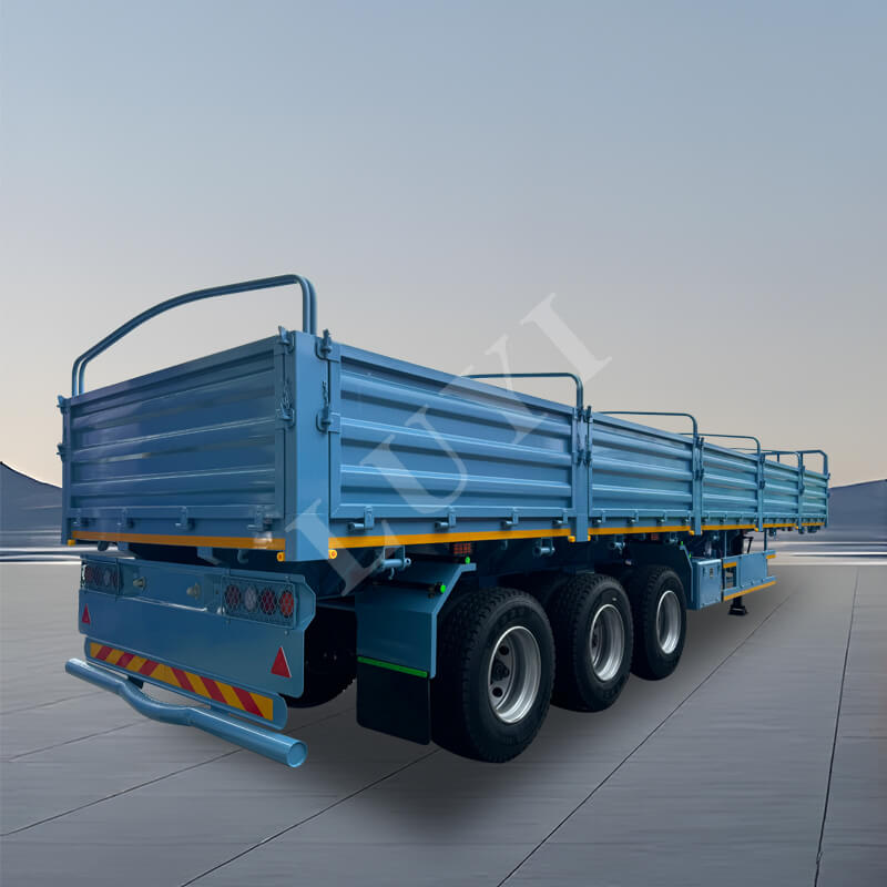 Sơ mi rơ moóc chở hàng khô 3 trục 60 tấn Sơ mi rơ moóc chở hàng khô 3 trục 60 tấn