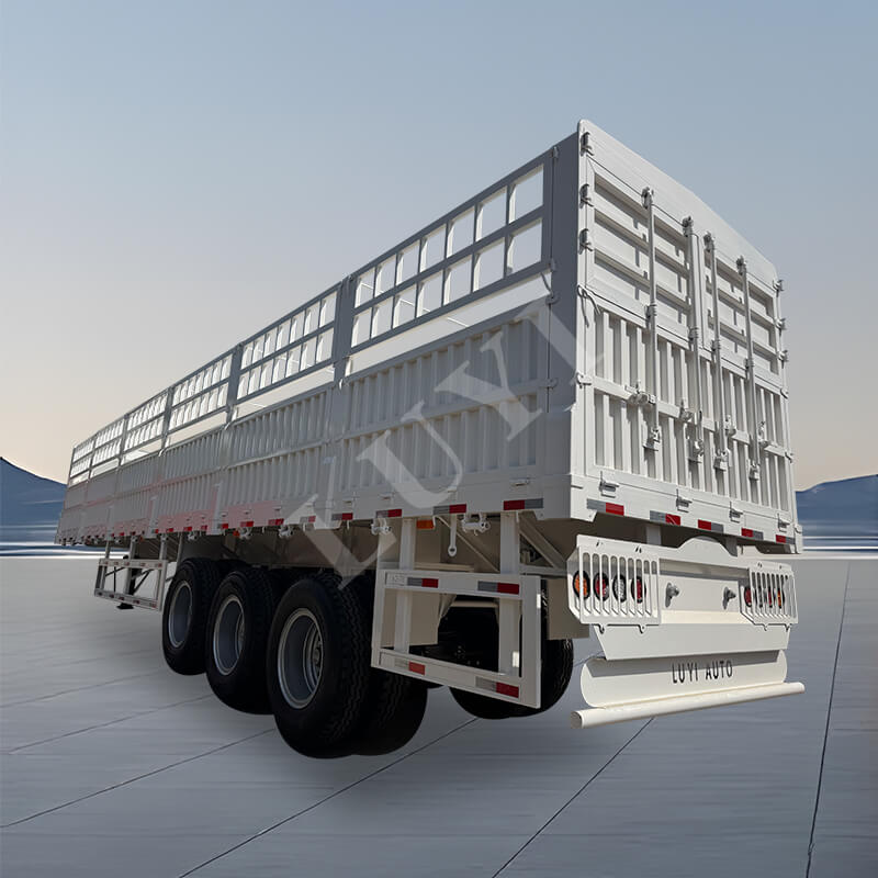 Bán rơ moóc đa chức năng bằng thép carbon 3 trục 80 tấn đến 100 tấn