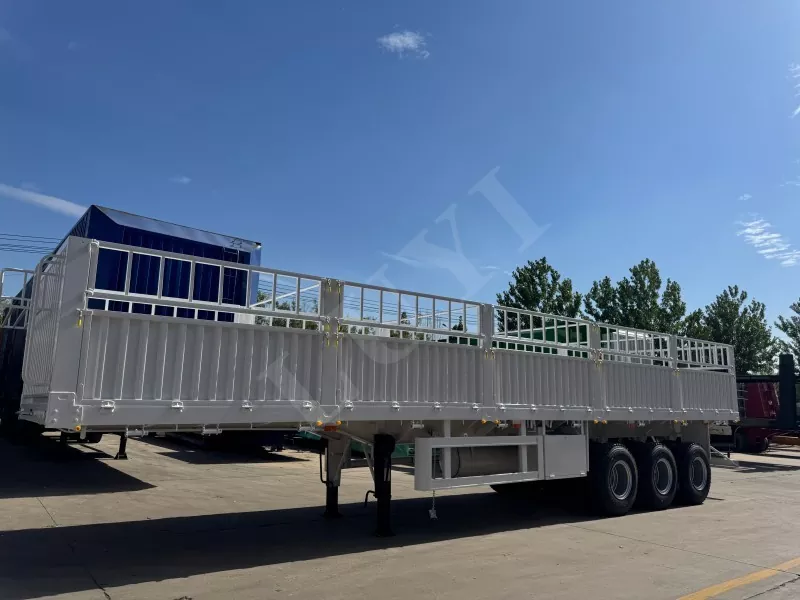 Bán rơ moóc 3 trục màu xanh