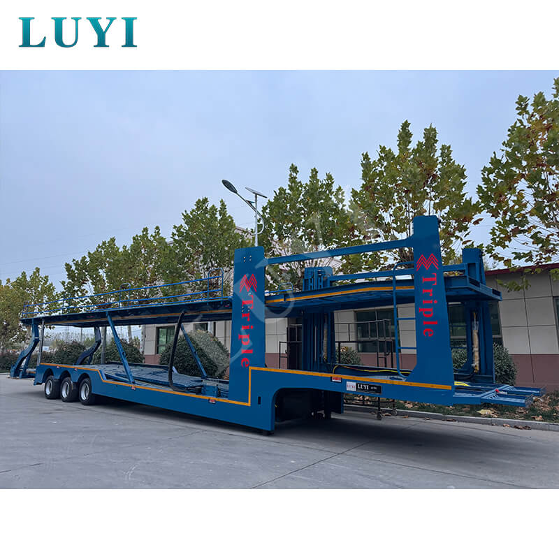 Sơ mi rơ moóc vận tải ô tô 3 trục, rơ moóc container 17 mét Sơ mi rơ moóc vận tải ô tô 3 trục, rơ moóc container 17 mét