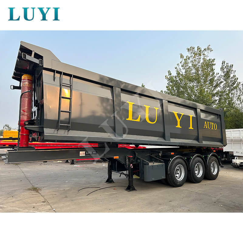 Cần bán sơ mi rơ moóc thủy lực 3 trục lật sau