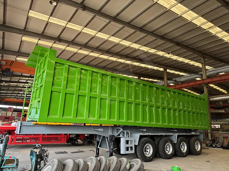 Bán rơ moóc 4 trục sau