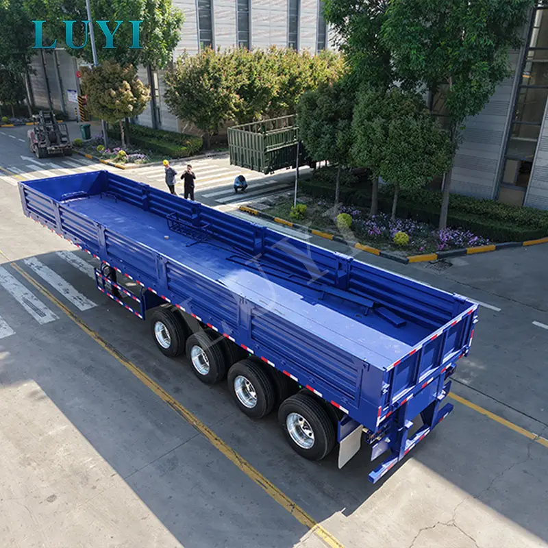 Sơ mi rơ moóc 4 trục cho vận chuyển hàng rời và container