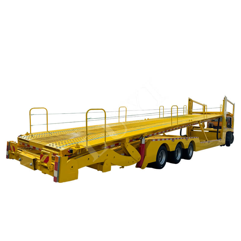Trailer xe tải 4 trục10 40ft