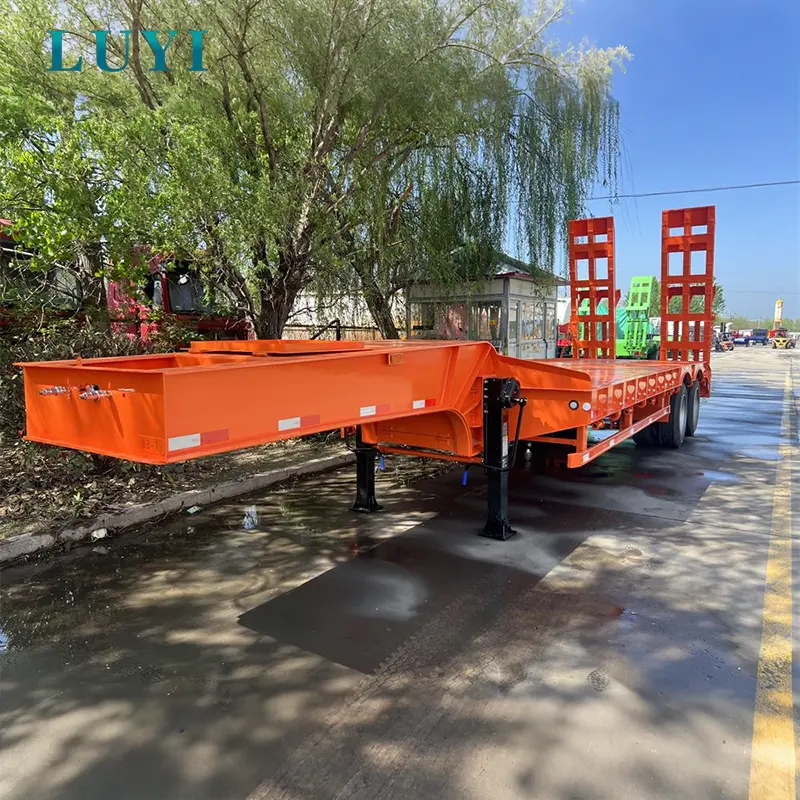 Trailer bán tải thấp 40T để vận chuyển thiết bị hạng nặng | Luyi Auto