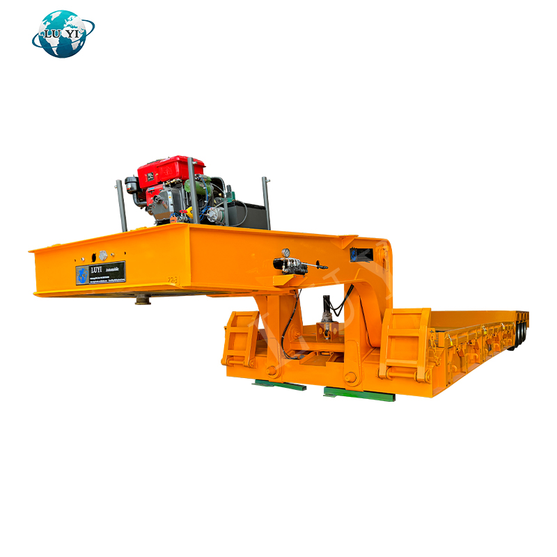 Sơ mi rơ moóc cổ ngỗng loại 80 tấn có thể tháo rời