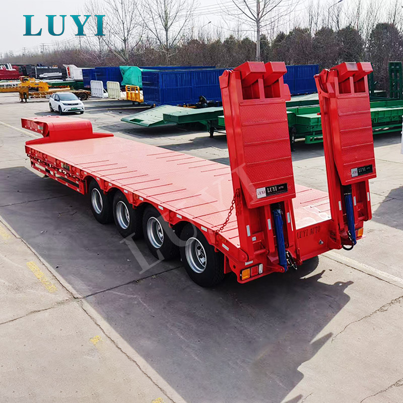 Từ nhà máy đến Kenya: Lô sơ mi rơ moóc 4 trục Lowboy được giao để hỗ trợ các dự án cơ sở hạ tầng