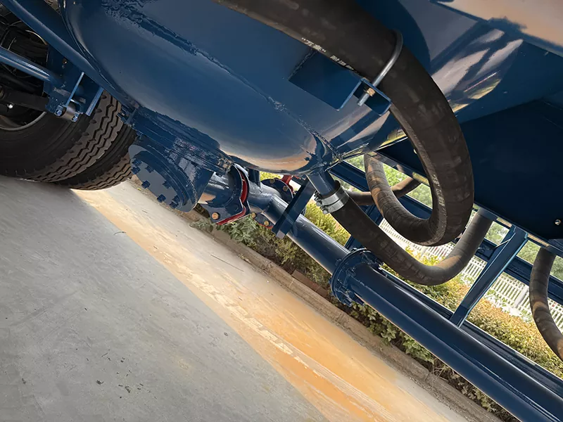 48 Cubic Meter Vertical Powder Tank Semi-Trailer