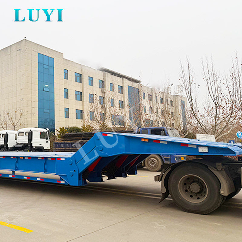 LUYI Lowboy cổ ngỗng có thể tháo rời: An toàn hơn, nhanh hơn, thông minh hơn Tải thiết bị nặng